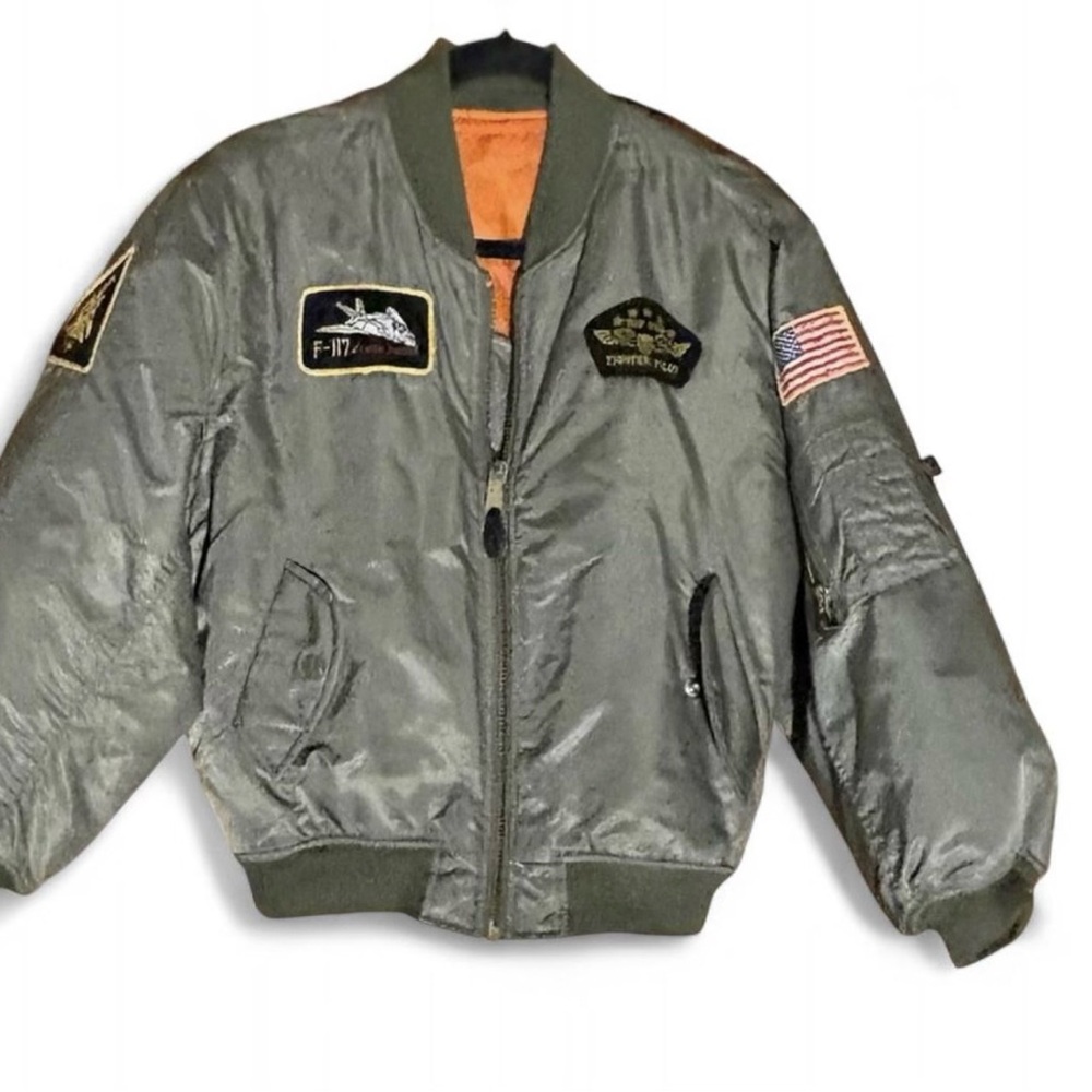 Alpha Industries Green Bomber Jacket